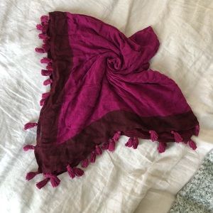 Tassel scarf from Lucky Brand